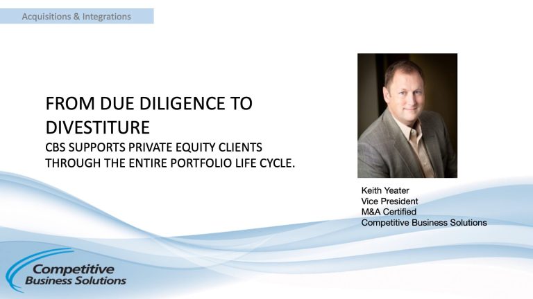 CBS Supports Private Equity Clients Through the Entire Portfolio Life Cycle