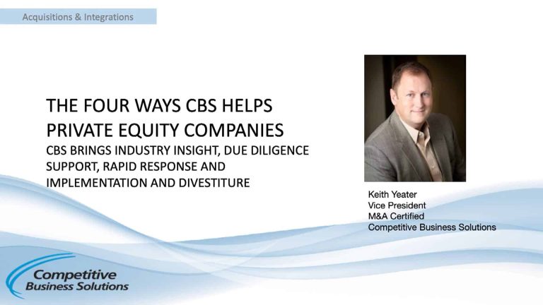 Four Ways CBS Helps Private Equity Companies