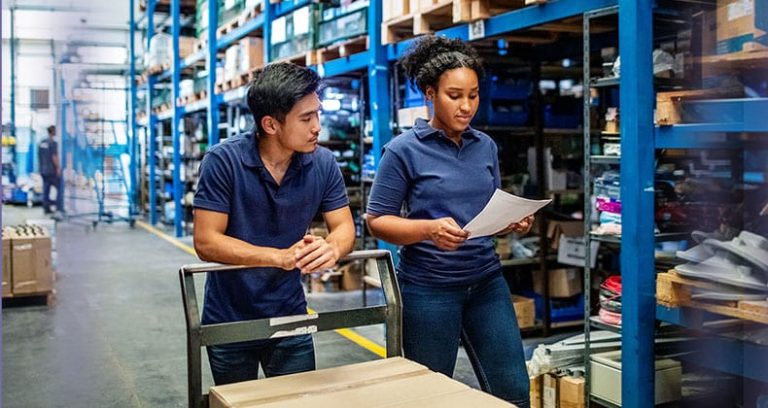 Supermarket Enables Reliable Flow of Components to a Single-Piece Flow Assembly Cell