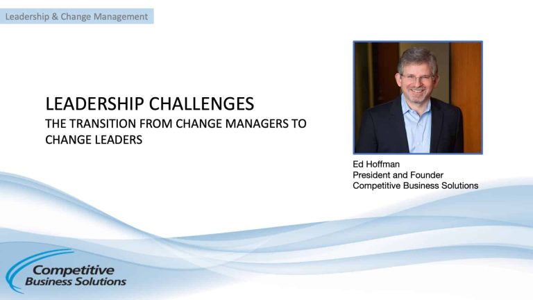 Understanding Change Management at the Leadership Level