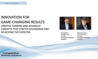 Innovation for Game-Changing Results