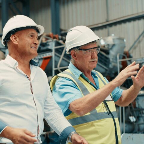 CBS lean manufacturing consulting experts on-site at a manufacturing facility