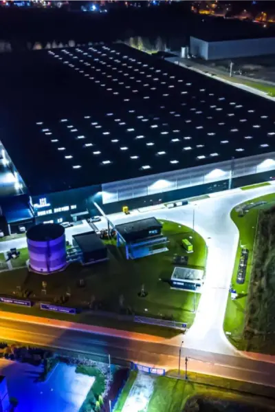 background image of facility that relies on CBS for lean manufacturing consulting services