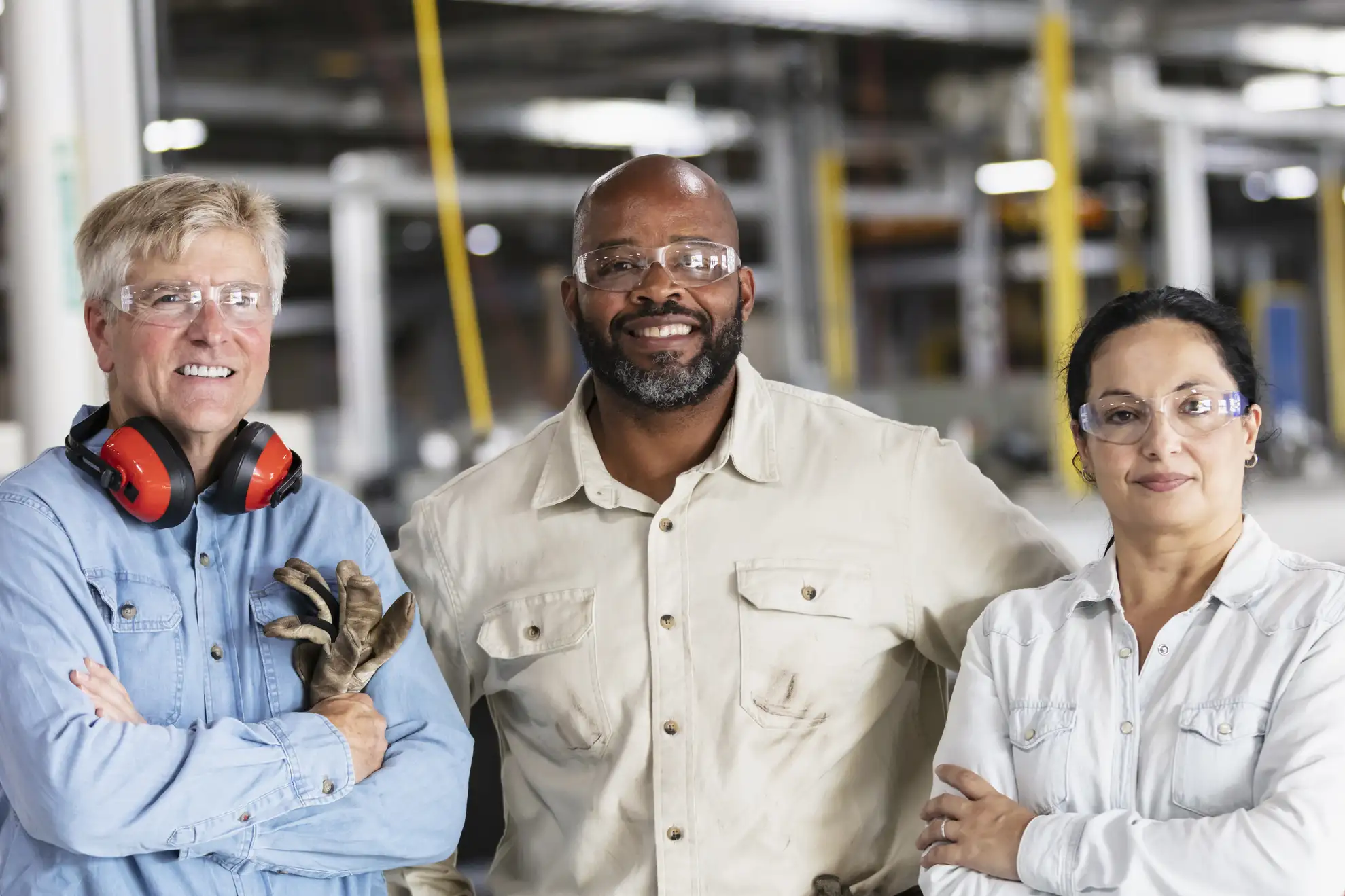 Happy team members after implementing the new lean manufacturing system with Competitive Business Solutions